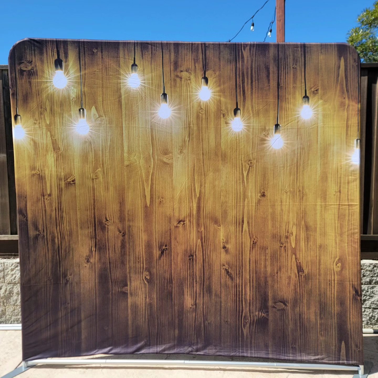 Classic backdrop option for corporate events and galas