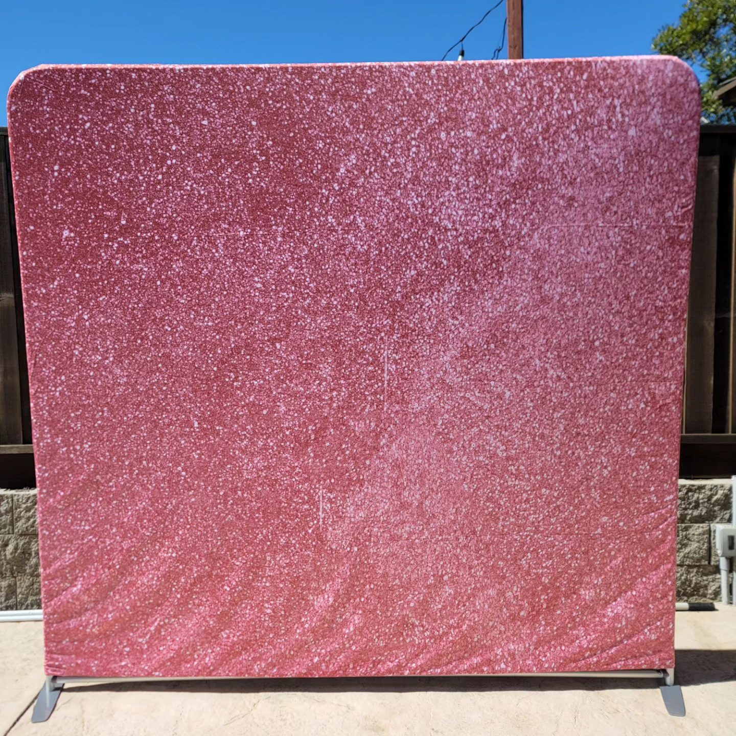 Modern backdrop option for any event style